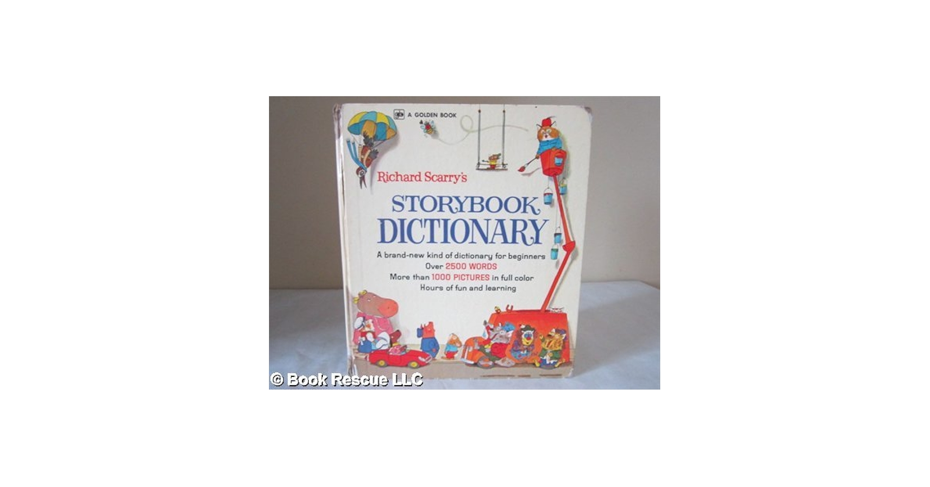 5348. リチャードスキャリー ゴールデンブック 洋書 絵辞書