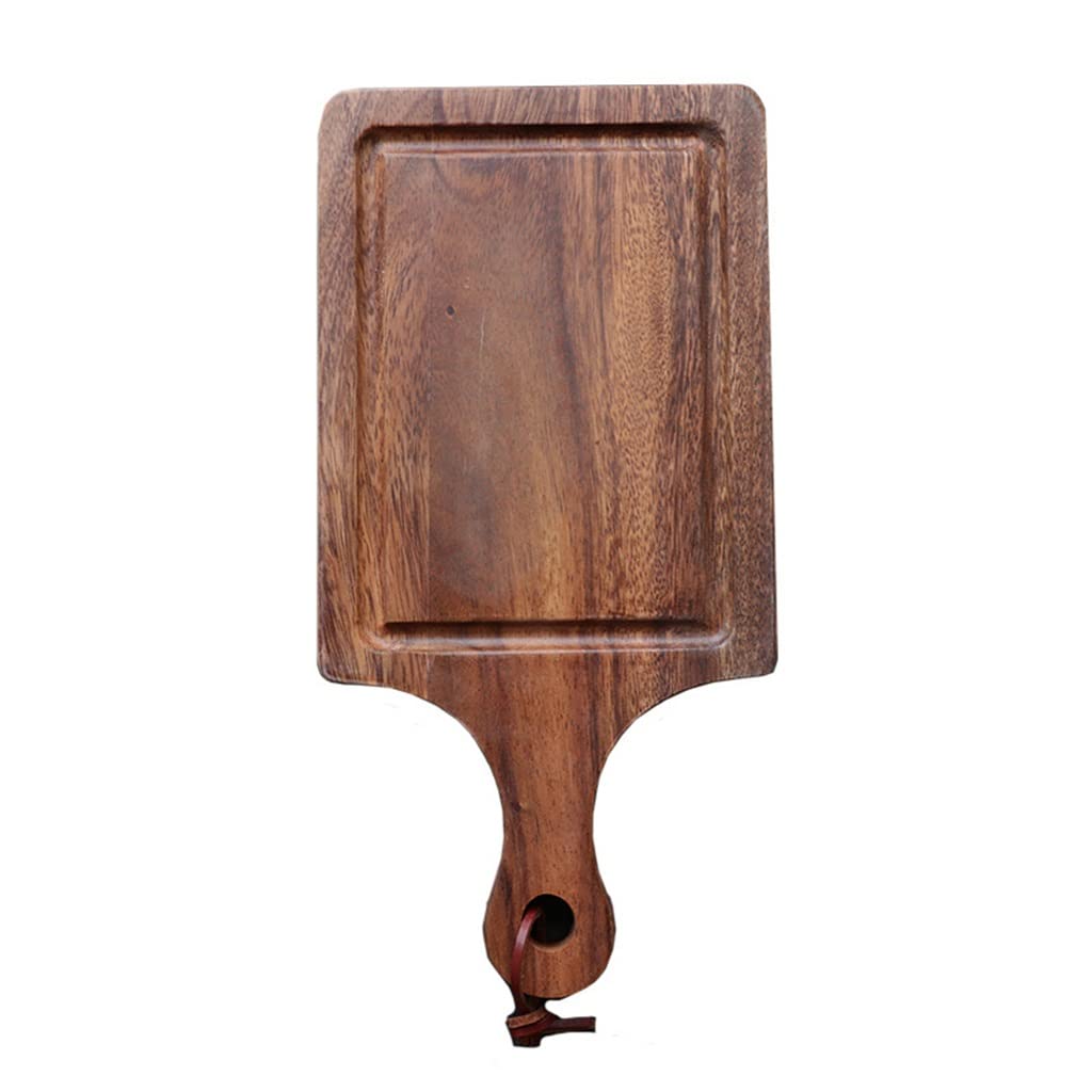 Tabla de Cortar Tabla para Cortar Pizza, filetes, Pan, Bandeja, Tabla para Cortar Frutas, Tabla para Cortar, D-35 * 20 cm