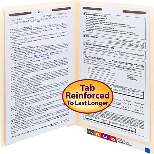 Smead 37115 End Tab Fastener File Folder thumb #7
