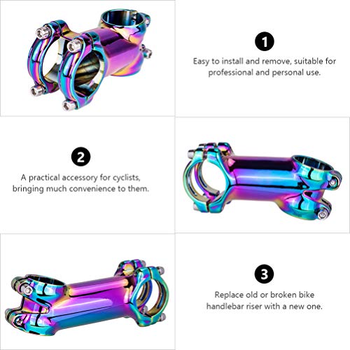 BESPORTBLE 1Pc Bicicleta Guiador Riser Bicicleta Haste Extensor Extensor Riser