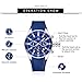 MINI Focus Men Watches Unique Casual Wristwatch (Chronograph/Waterproof/Luminous/Calendar/24 Hours) Silicon Band Fashion Watches for Men (Blue)