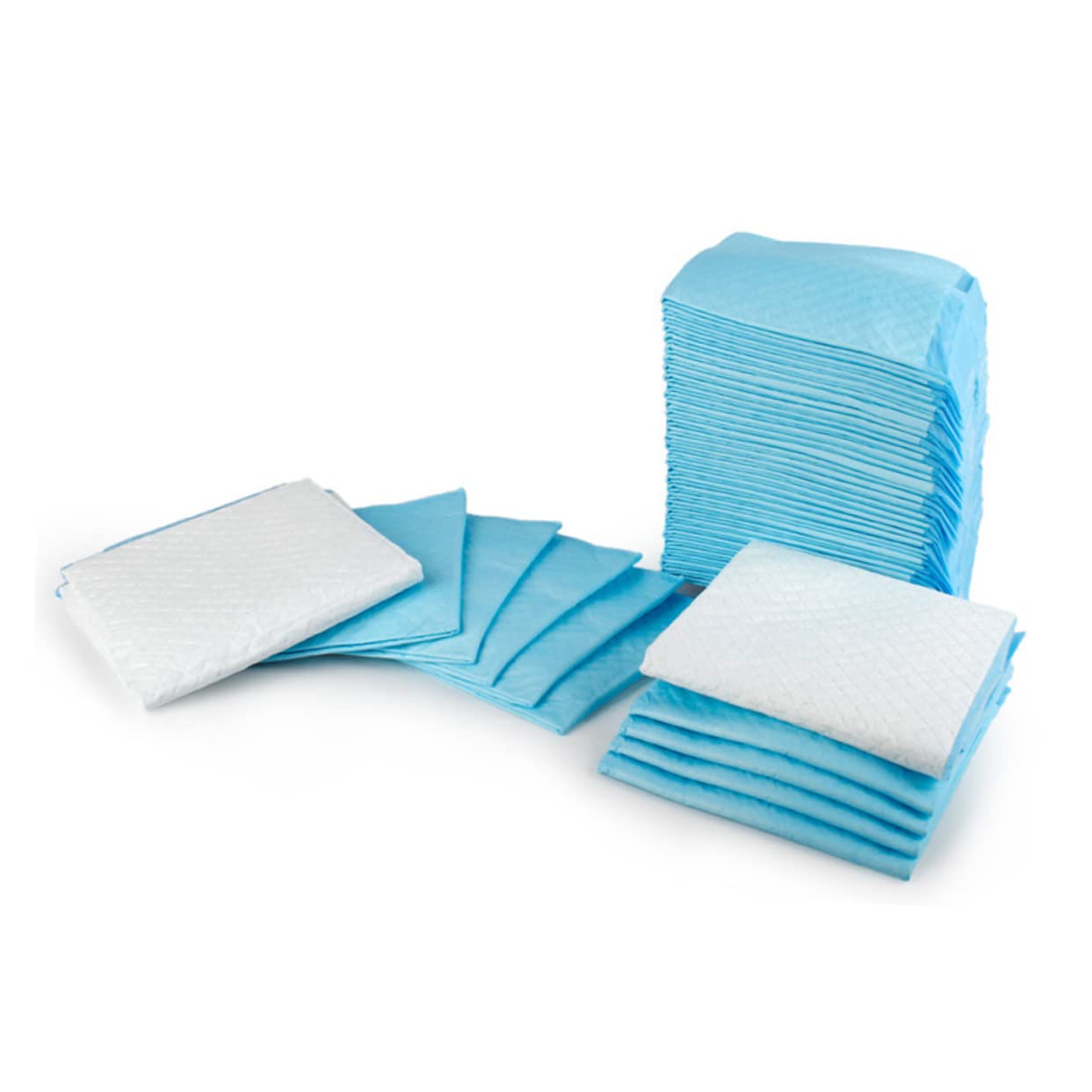 Tappetini Assorbenti per Cani S 33x45 Cm Confezione da 100 per Addestramento Domestico