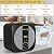 2.5 Gallon Under Sink Hot Water Heater Electric, 110V 1500W Mini Tank Water Heater with Digital Display Pressure Release Vavle, Instant Hot Water for Bathroom Kitchen Hair Salon RV(Black)