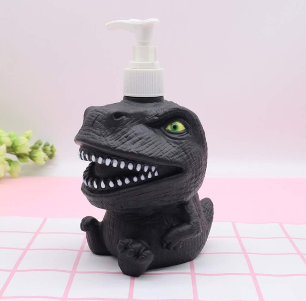 Dinosaur Panda Frog Cute Cartoon Animal Hand Soap Pump Lotion, Hand Soap, Shampoo, Shower Gel Dispenser, Suitable for Bathrooms, Kitchen Countertops, Bathroom Accessories (Frog)