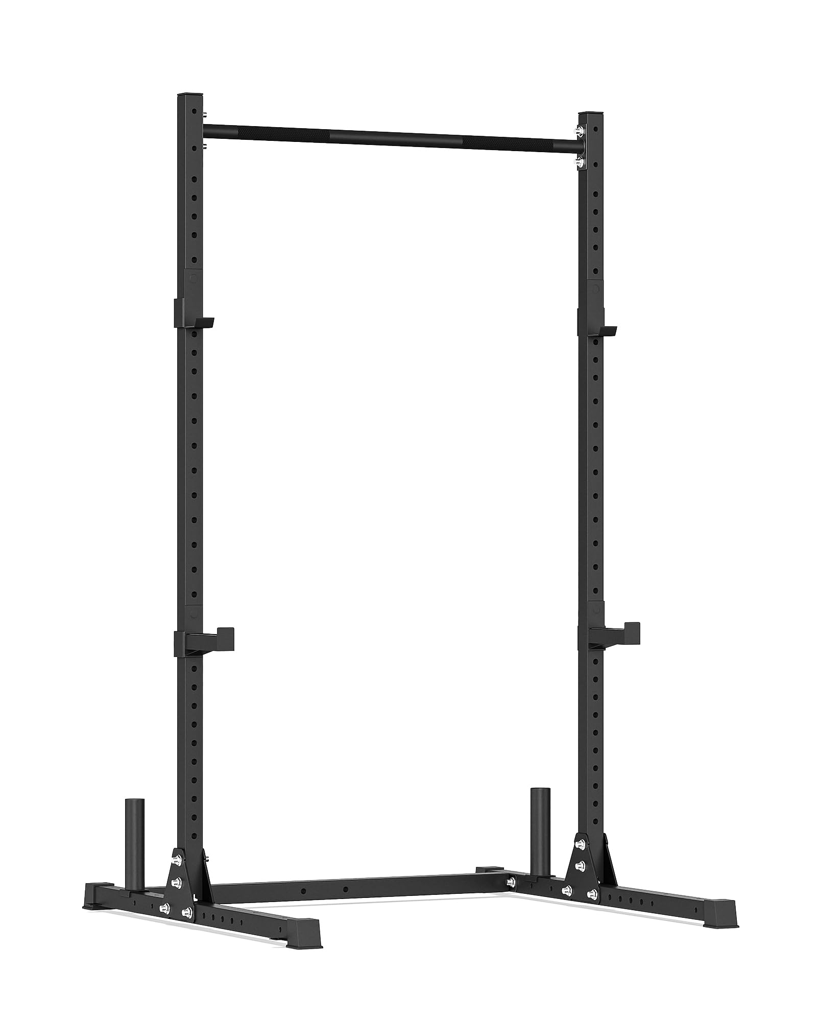 HANDBODE Power Cage with Pull Up Bar, Multi-Functional Squat Rack for Home Gym, Heavy Capacity Adjustable Power Rack Fit 6 FT, 7 FT Barbell, Weightlifting, Strength Training, Bench Press, Fitness