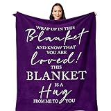 Yesbird Get Well Soon Gifts for Women, Gifts for Women, Thinking of You/Inspirational Gifts Blanket 150X130CM, Friendship/Cheer up Gifts, Hug/Healing Blanket - Image 1