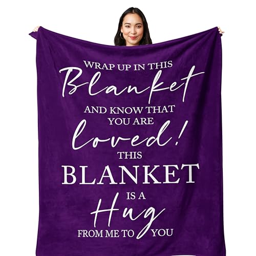 Yesbird Get Well Soon Gifts for Women, Gifts for Women, Thinking of You/Inspirational Gifts Blanket 150X130CM, Friendship/Cheer up Gifts, Hug/Healing Blanket