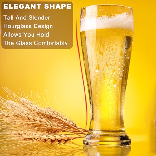 Paracity Beer Glasses 16 Oz, Pint Glasses Set Of 2 thumb #2