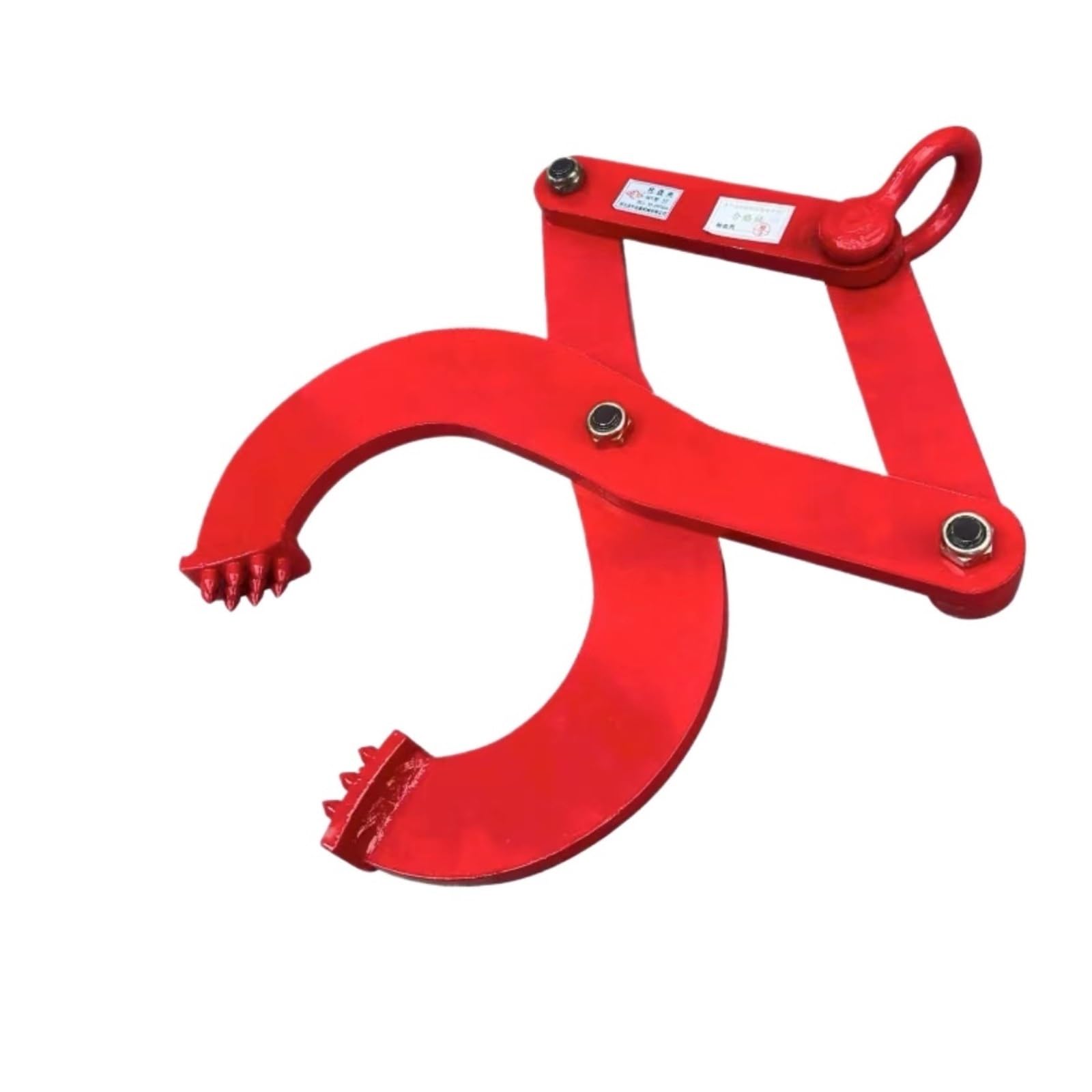 Lifting Clamps Steel Single Scissor Pallet Puller Heavy Duty Steel Single Scissor for Pulling Pallets Woods Other Things Easily(3T)