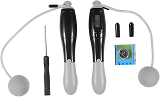Garneck 1 Set Cordless Counting Jump Rope Wireless Jump Rope Indoor Fitness Equipment Portable Gym Machine Weighted Skipping Rope Jump Rope Workout Weighted Rope Cordless Digital Jump Rope