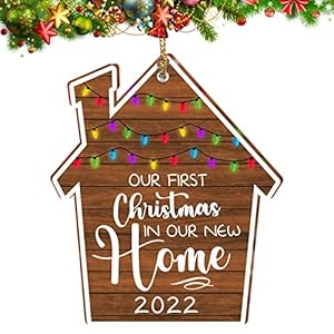 New Home Ornament 2022 House Warming Gifts New Home, Our First Christmas in Our New Home Ornament 2022, New Home…