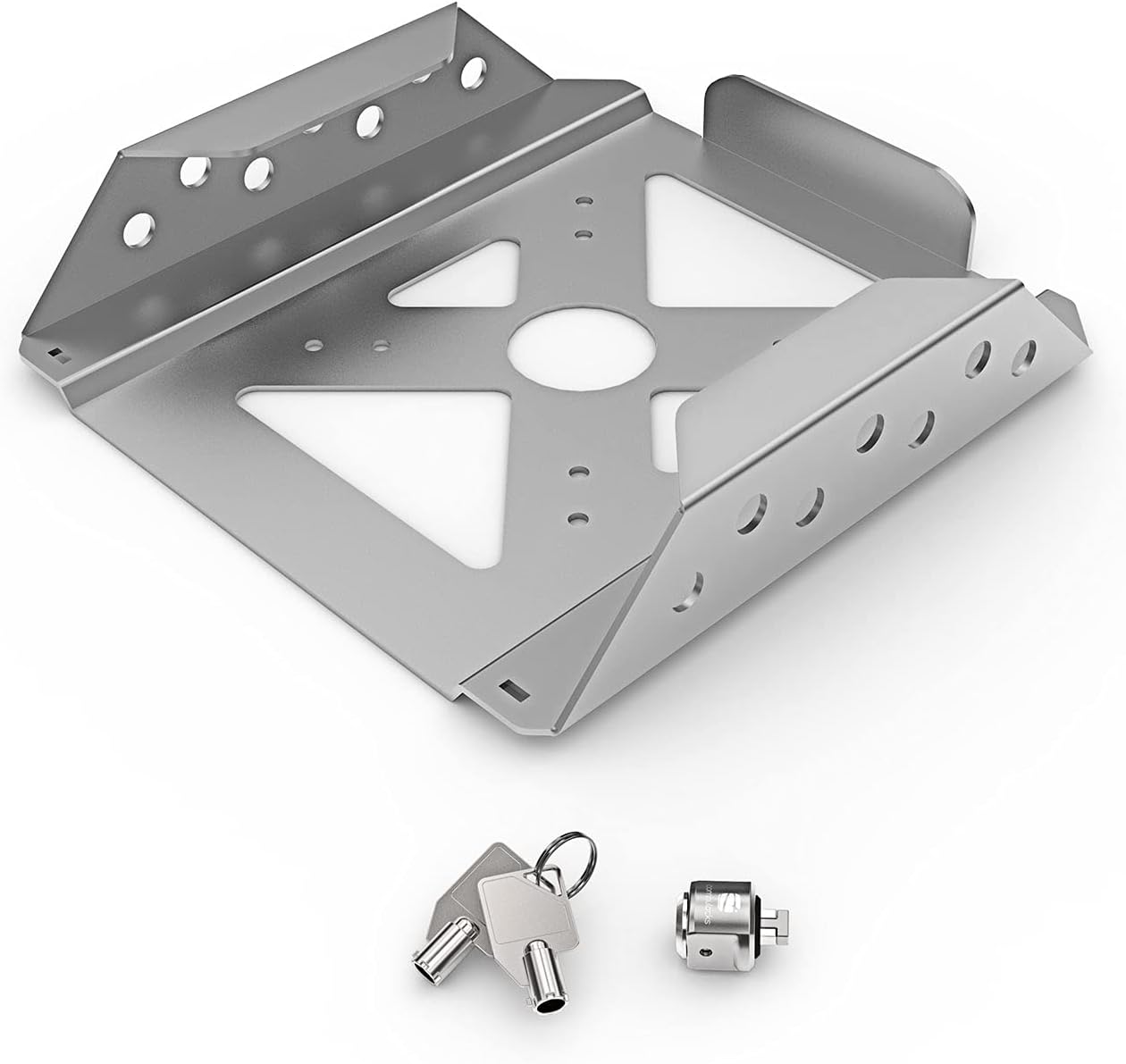 Exclusive Discount 80% Offer Compulocks Maclocks MMEN76 Mac Mini Security Mount Enclosure (Silver) Crazy Clearance Compulocks Maclocks MMEN76 Mac Mini Security Mount Enclosure (Silver)