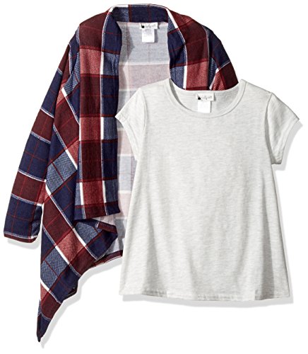 Image of Youngland girls Tunic, Legging and Cozy Cardigan OutfitPants Set