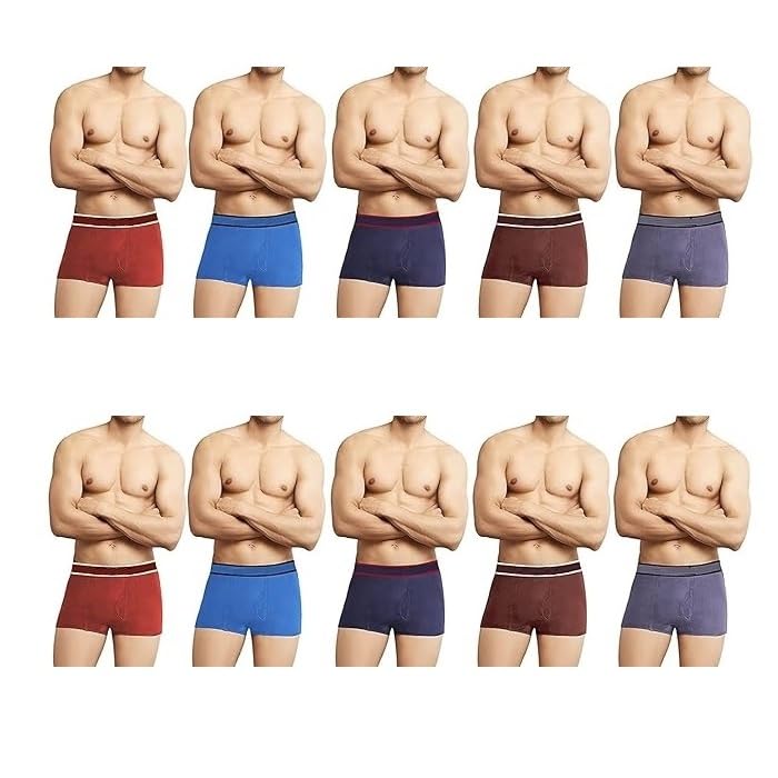 Image of INNERO Men's Underwear | Cotton Mini Trunk for Men | Multicolor Colors