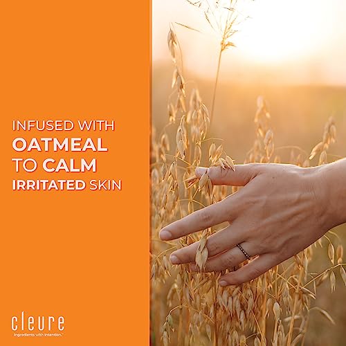 Cleure Face & Body Bar - Gentle Soap Cleanser For Sensitive Skin Infused W/Soothing Oatmeal - Gluten, Sls & Fragrance Free (3 Oz, Pack Of 1 Bar) #TOP3