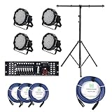 lichttraverse LED-Spot: LED-Anzahl: 144 x 10mm LED Farbmischung: 144 LED/RBG mixing