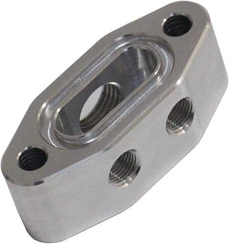 Miniatura 5 de MSCRP M16-1.5 LS Adaptador de sensor de presión de aceite de reubicación para camión LS