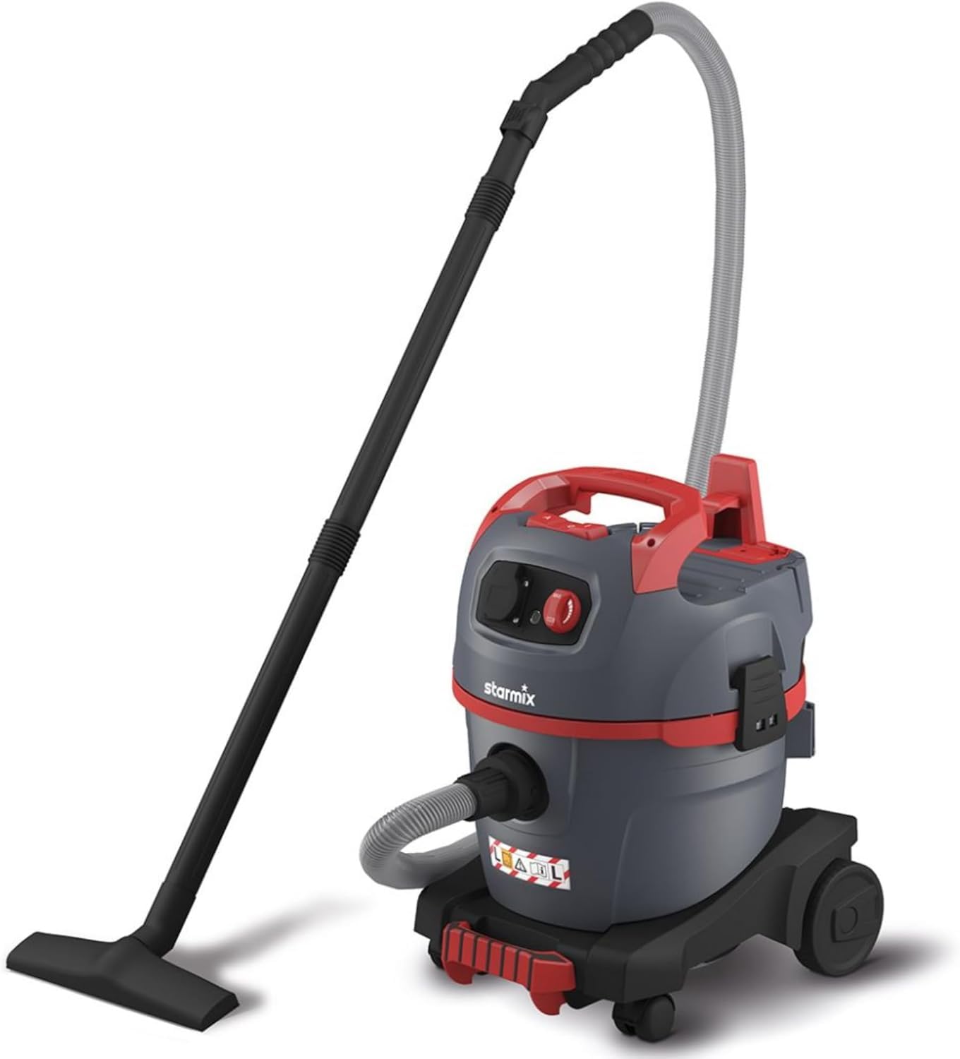 Starmix uClean ARDL-1420 EHP – Aspirateur Industriel, Classe de poussière L avec Prise de Courant Nettoyage Automatique du Filtre et régulation de Vitesse en continu – 1400 W, 20 L