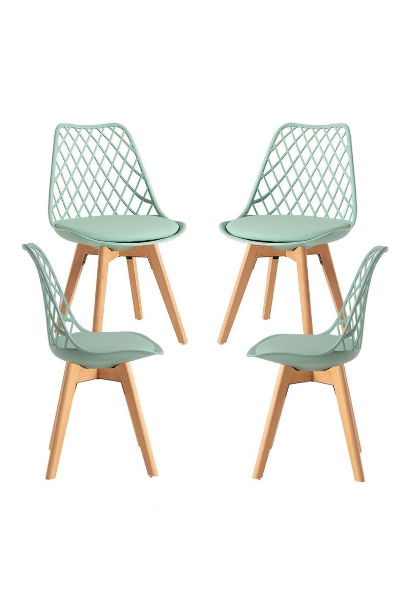 Regalos Miguel - Packs Sillas Comedor - Pack 4 Sillas Mima - Celadón