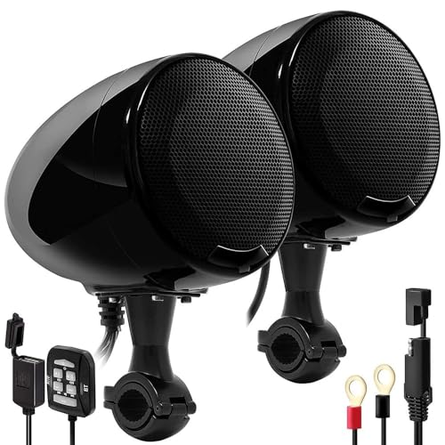 Amplificador Parlante Moto 600W 4.5 Pulgadas 2 Canales miniatura 2