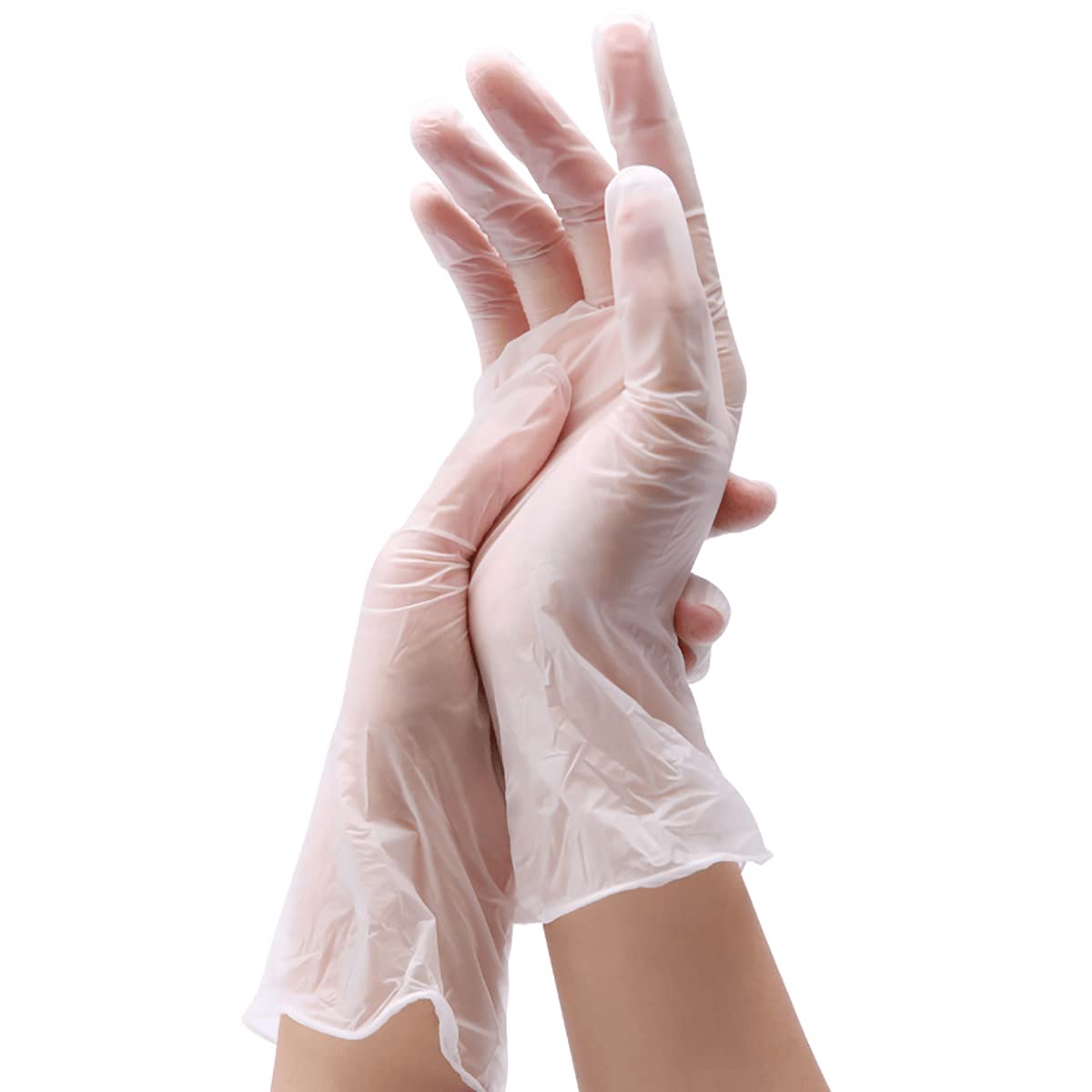 AM SAFE-X delivering the best Vinyl Gloves |Ultra-Strong, Clear No Powder 50, Medium (B0975LXSD7) Amazon Price History, Amazon Price Tracker