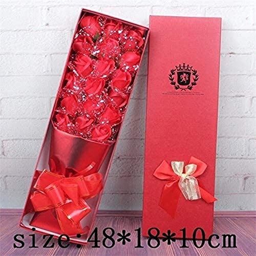 Preisvergleich Produktbild Hailun Handgemachte reizende Teddybär-Plüsch Karikatur-Blumenstrauß Geschenk-Box mit Seife Kreative Geburtstag Blumen