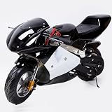 49cc GP 黒白カラーモデル エンジン ポケバイ ポケットバイク ２ストエンジン 混合油使用