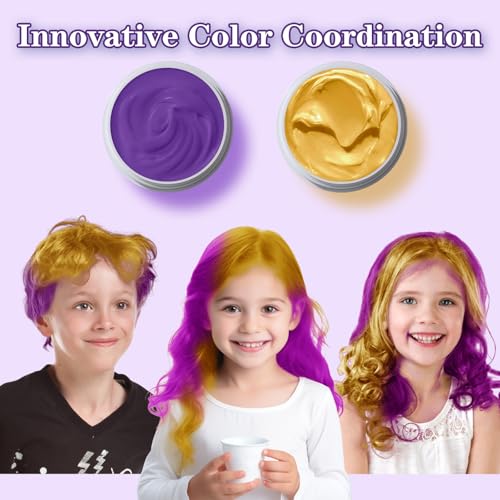 Cera para Cabello HaiolorPro Color Púrpura Temporal miniatura 4