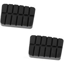 CL5654 > Brake & Clutch Rubber Pedal Pad with Standard Transmission - Compatible fit for with 1974 Thru 1997 Datsun/Nissan D21 D22 Pickup 720 Axxess Hardbody Pulsar Sentra Navara 210 310 510