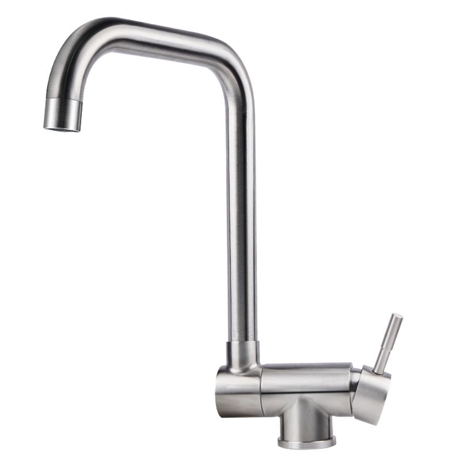 Grifo de cocina plegable de acero inoxidable ideal para ventanas frontales abatibles