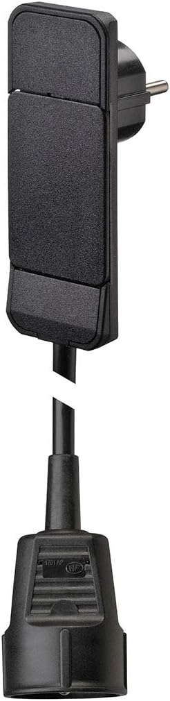 nvb 104549 Strom extension cable black 1.60m