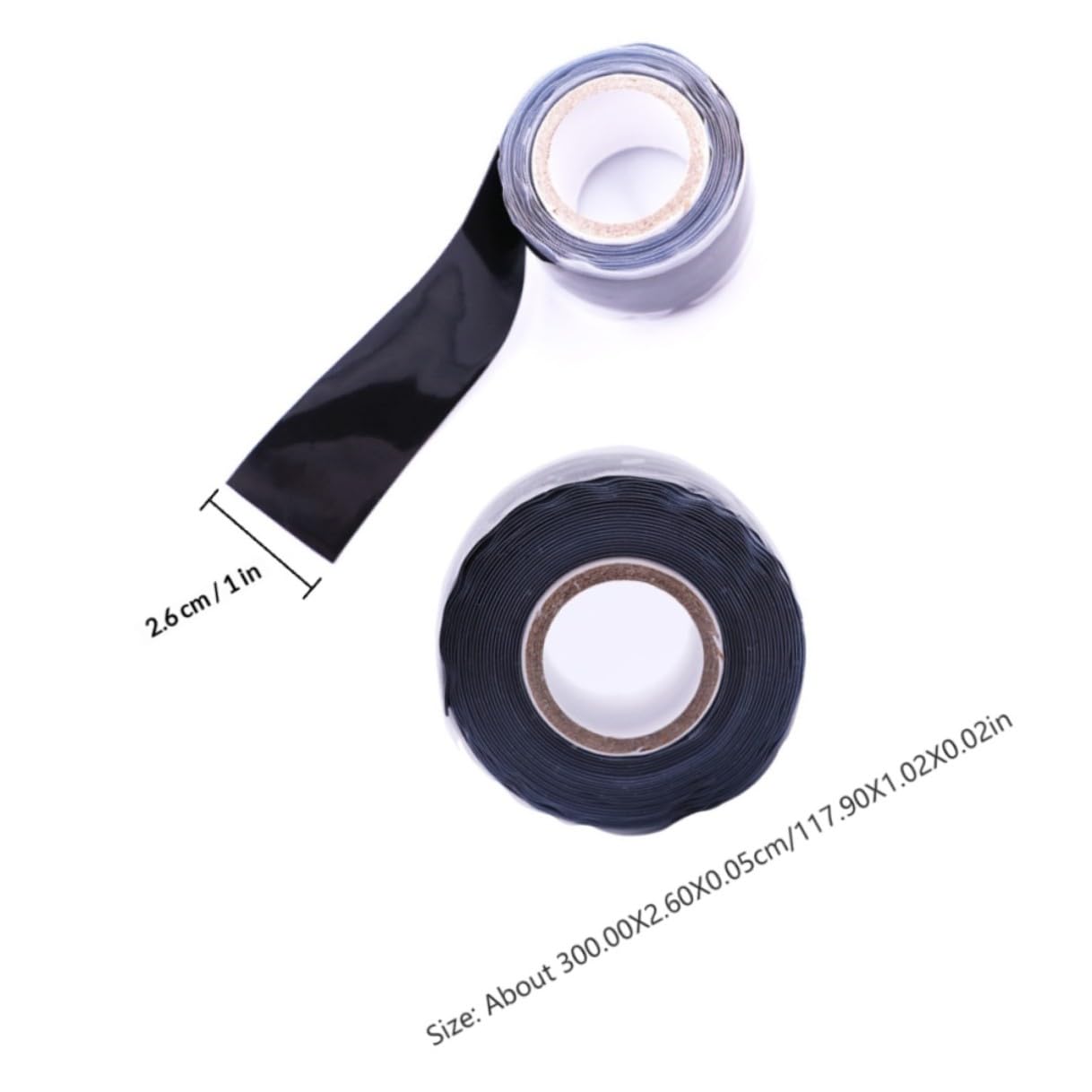 High Temperature Waterproof Electrical Repair Tape Self-Adhesive Wire Sealing Insulation Tape for Automotive Cable and Home Hose Leak Repair
