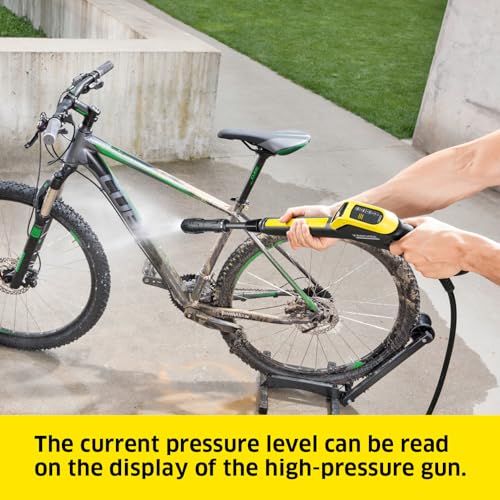Kärcher K 4 Power Control Pressure Washer, Pressure: max 130 bar, Flow Rate: 420 l/h, Area Coverage: 30 m²/h, Water Filter, Weight: 11.5 kg, High-Pressure Hose and Gun, Dirt Blaster, Spray Lance - Image 4