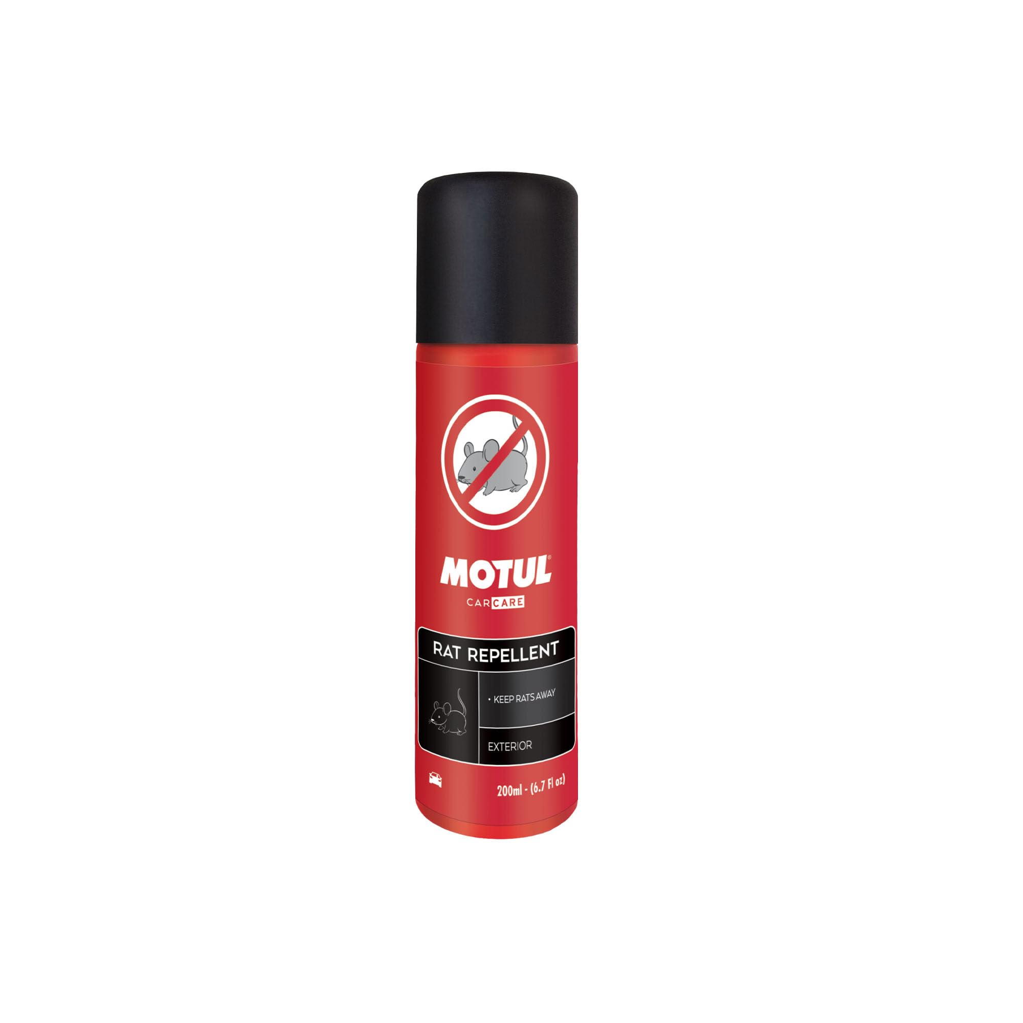 Motul Rat Repellent Car Spray (200 ml) | Easy to apply |Powerful & Long Lasting Protection for Car, Bike Wires & Engine Parts | Natural Ingredients that repels rats
