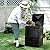 BIOGRN Large Outdoor Compost Bin,80 Gallon (300 L) Composter Bins with Snap-on Top Lid and Aeration System,Garden Compost Bin That Quickly Create Fertile Soil