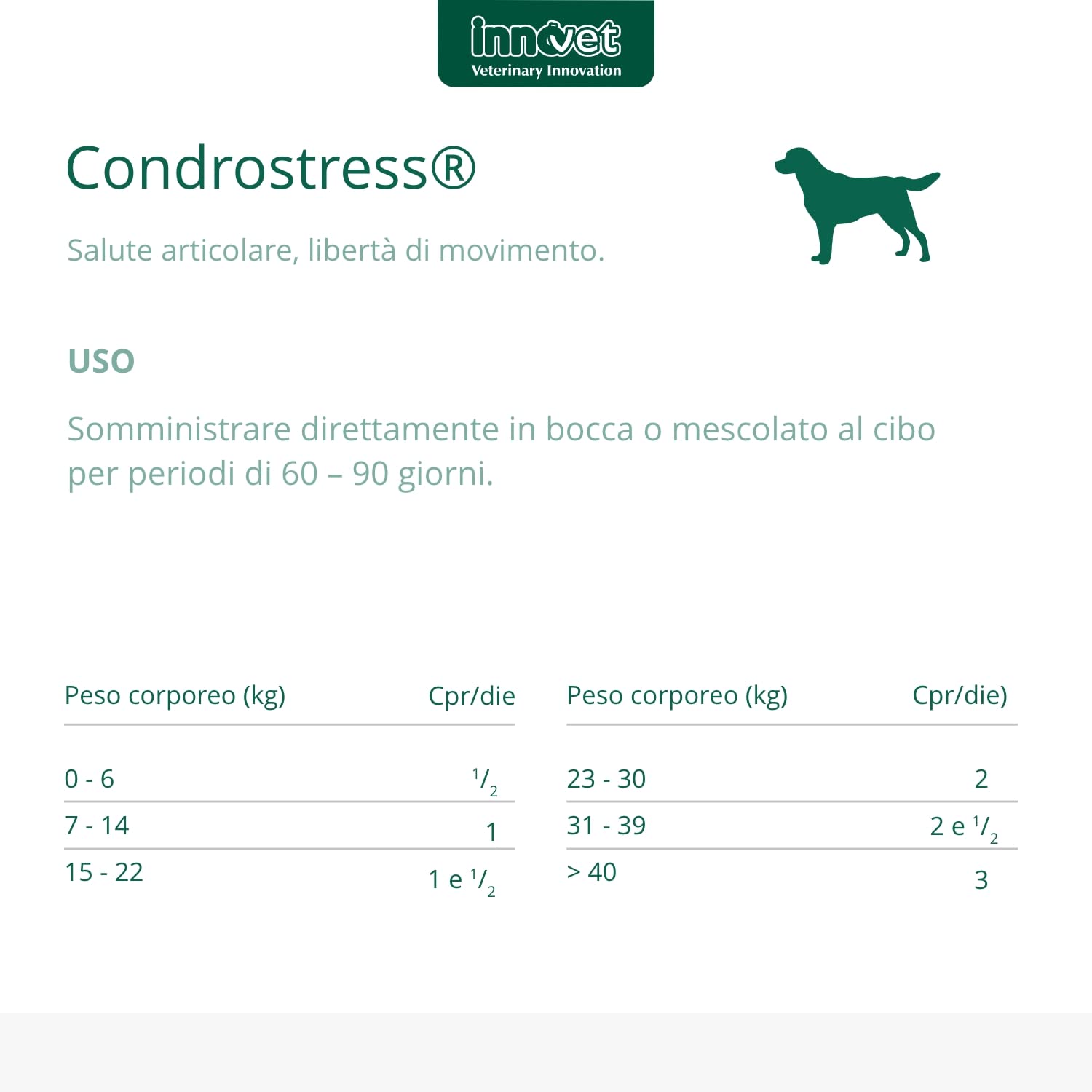Condrostress +60Cpr Mastic