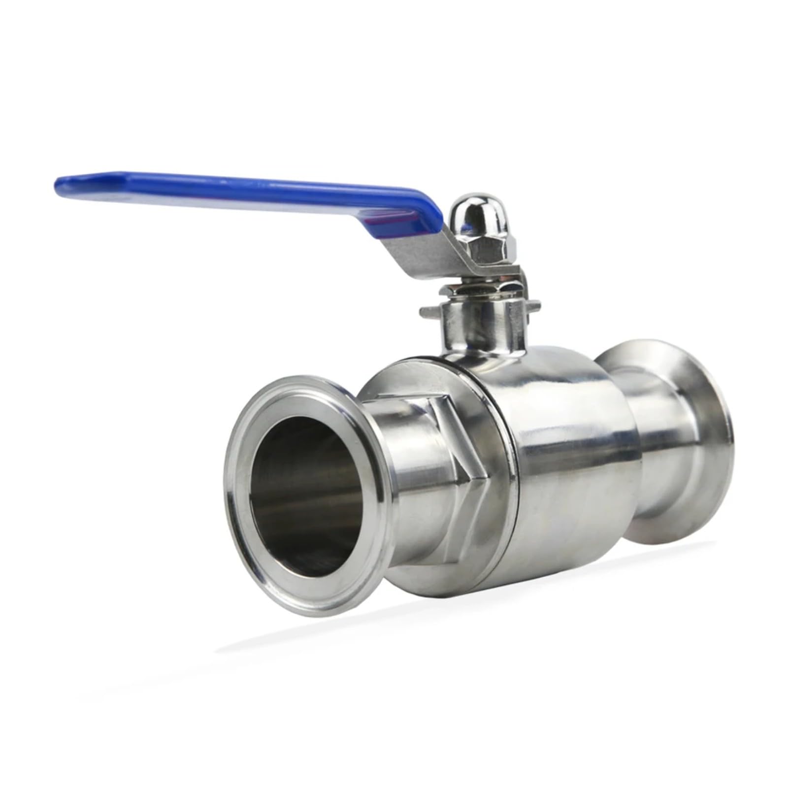 1 pcs Válvula de bola sanitaria Tri-Clamp 51mm × Férula 64mm