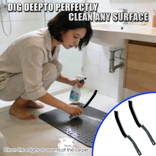 Carpet Cleaning Brush, Car Carpet Cleaner Brush,Rug Brush Scrubber,Carpet Scrub Brush - Image 5