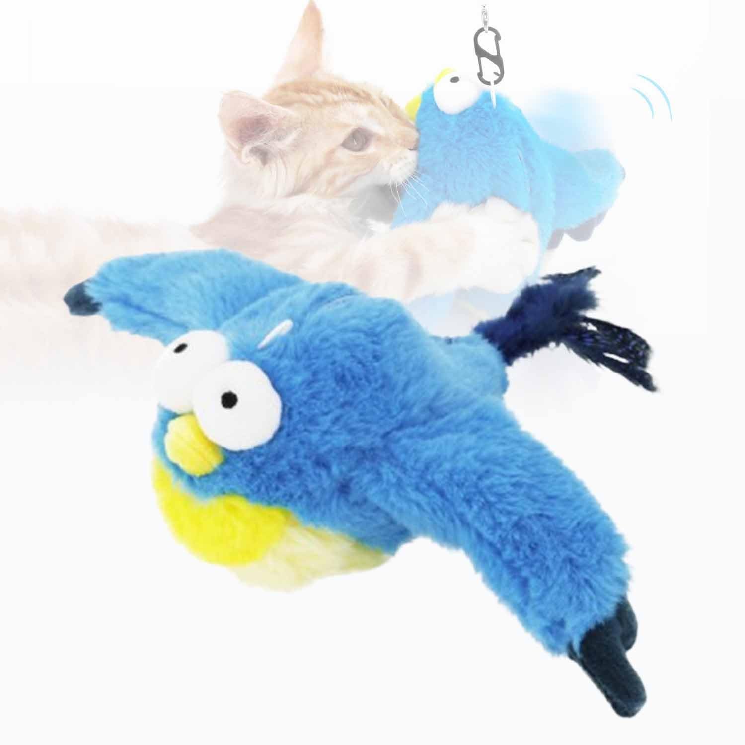 Amazon.co.jp: フラッピーチェイス猫のおもちゃ、フラッピーチェイス鳥