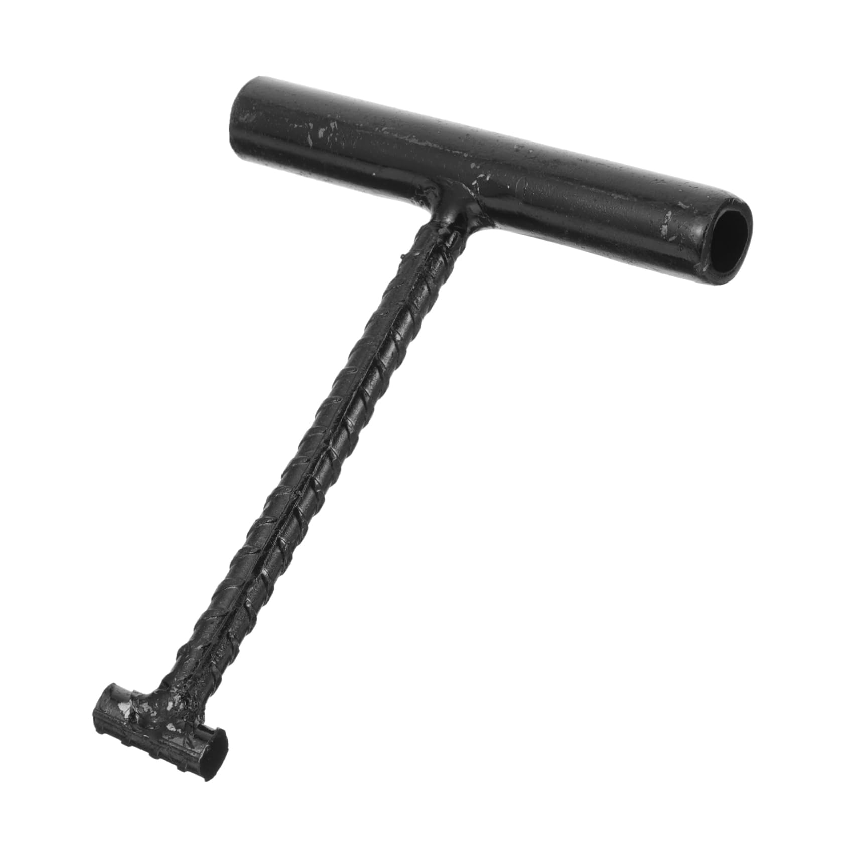 HOMOCONO Manhole Lifter Door Lifting Hook Steel Manhole Cover Hook Multi-Function Tool