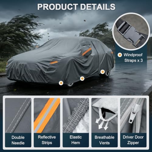 GUNHYI 16 Layers Car Cover Waterproof