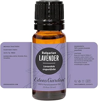 Edens Garden Lavender Essential Oil, 100% Pure Therapeutic Grade ( Aromatherapy Oils- Skin Care & Stress), 10 ml