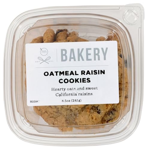 Metropolitan Market, Oatmeal Raisin Cookies, 8.5 Ounce