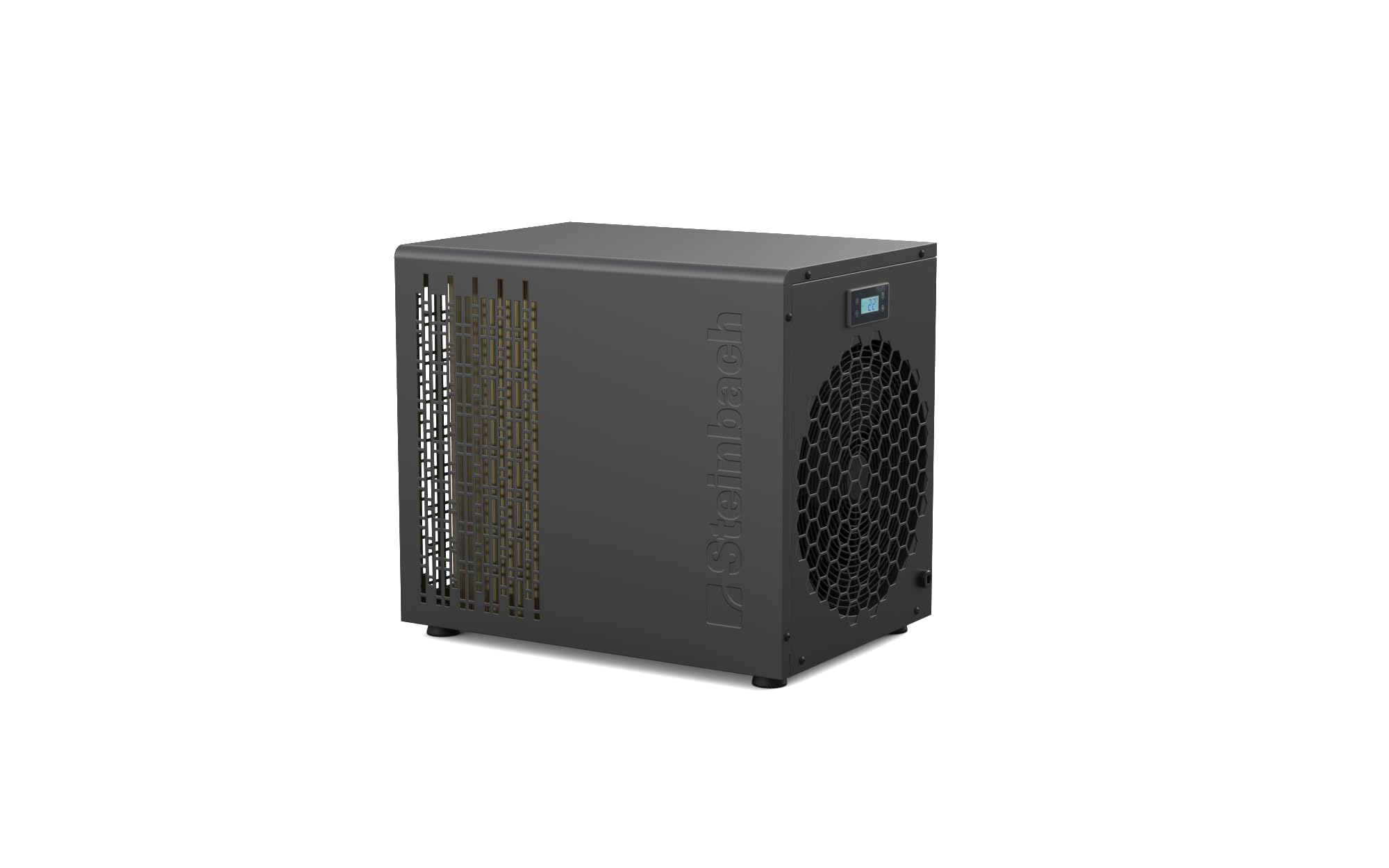 Steinbach Pompa di Calore Startis Inverto – 049310Z – Inverter Pool Pompa di Calore Fino a 20.000 l – 4 kW – Funzione di Riscaldamento e Raffreddamento – con Controllo App WLAN – Adatto all'Acqua
