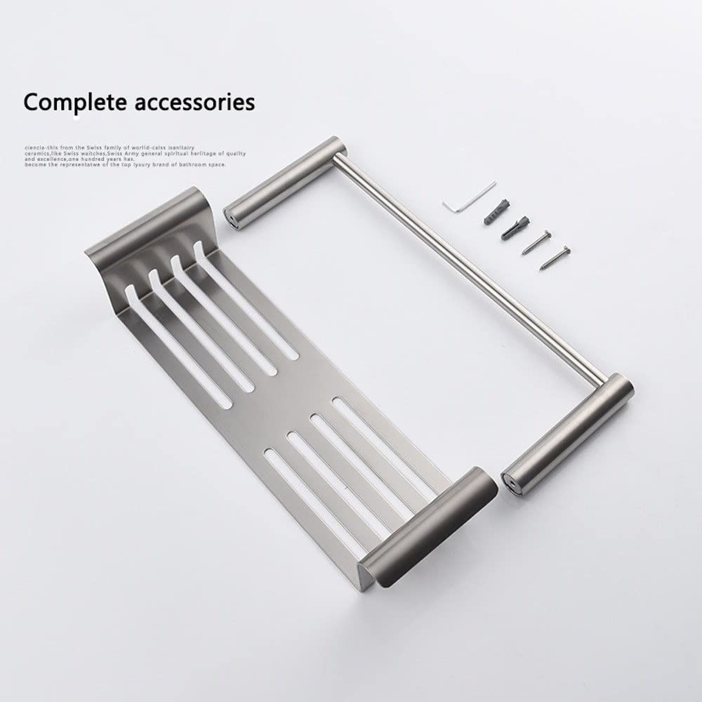 Estante Esquinero De Acero Inoxidable 304, Organizador De Estantes para Baño, Estante para Condimentos De Cocina, Cesta De Almacenamiento, Estante Flotante, EST
