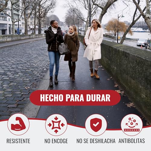 Mat & Vic’s 6 o 12 Pares Calcetines térmicos, calcetines trabajo hombre y calcetines hombre invierno – Reforzados, transpirables y cómodos – Algodón OEKO-TEX – Tallas 35-50 - imagen 5