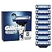 Price comparison product image Gillette Mach3 Turbo Razor Blades Men, Pack of 8 Razor Blade Refills, Stronger Than Steel Blades, Enhanced Lubrastrip