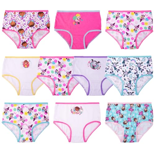 Disney girls Docmcstuffins, Elena, Minnie, Fancy Nancy, Jr. Underwear Multipacks Inn Sizes 2/3t, 4t, 4, 6 and 8