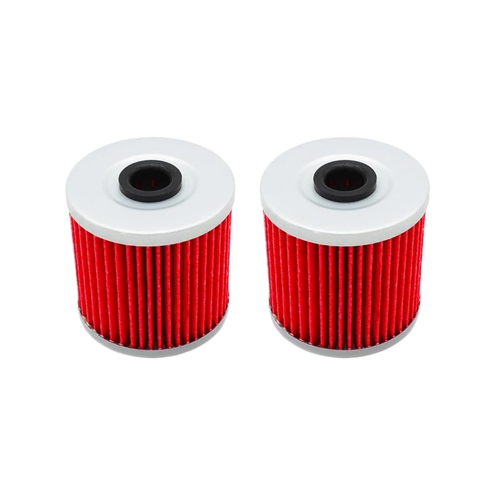 2/4/6 Uds filtro de aceite for KL250 KL600 KL650 650 KLR250 KLR600 KLR650 KLR 650 KLX650 KLX650R(6pcs-yellow)