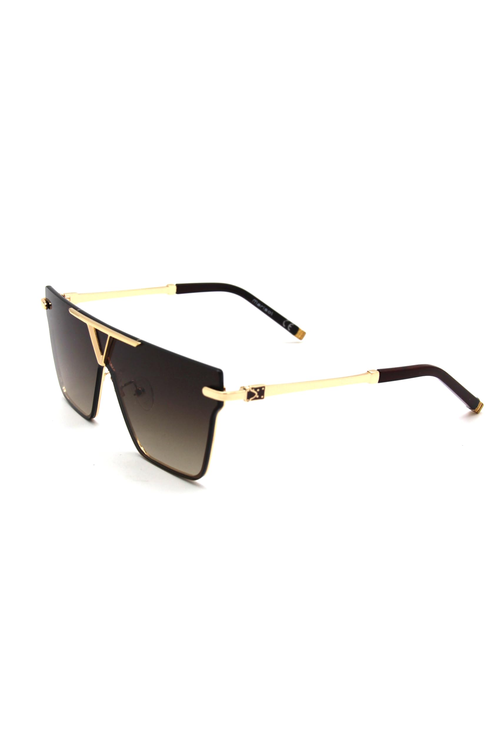 MarkaMRS 2A321 ALTIN-KAHVE METAL ALTIN Güneş Unisex Gözlüğü